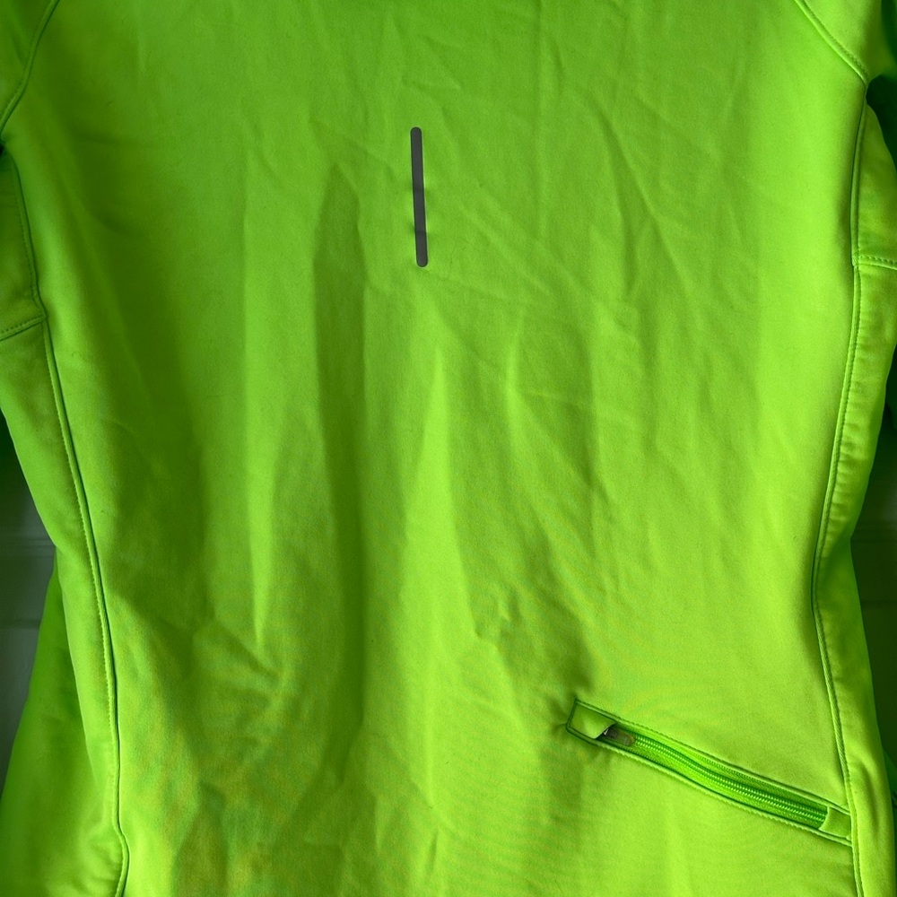 Nike Women’s Fluorescent Green Hoodie size M - Picture 5 of 9